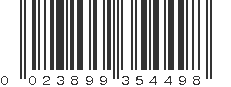 UPC 023899354498