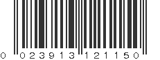 UPC 023913121150