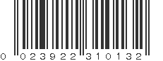 UPC 023922310132