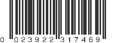 UPC 023922317469