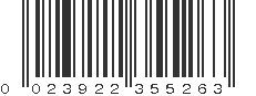 UPC 023922355263