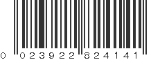 UPC 023922824141