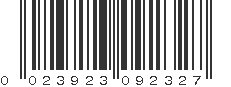 UPC 023923092327