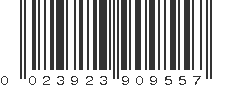 UPC 023923909557