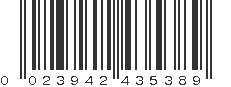 UPC 023942435389