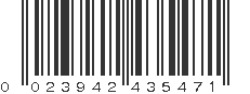 UPC 023942435471