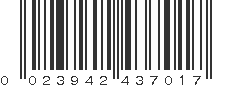 UPC 023942437017