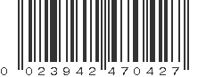 UPC 023942470427