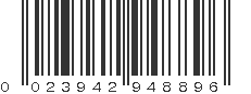 UPC 023942948896