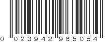 UPC 023942965084