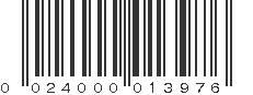 UPC 024000013976