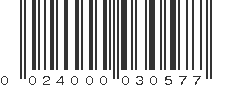 UPC 024000030577