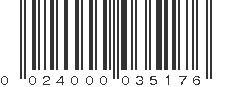 UPC 024000035176