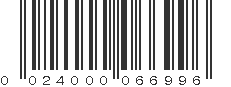 UPC 024000066996