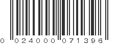 UPC 024000071396