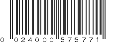 UPC 024000575771