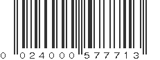 UPC 024000577713