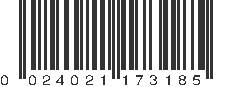 UPC 024021173185