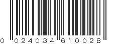 UPC 024034610028