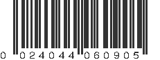 UPC 024044060905