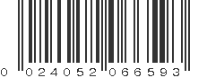 UPC 024052066593