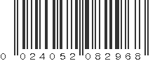 UPC 024052082968