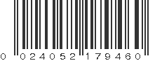 UPC 024052179460