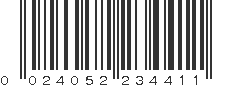 UPC 024052234411