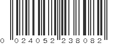 UPC 024052238082