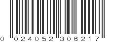 UPC 024052306217