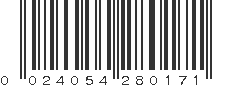 UPC 024054280171