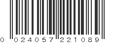 UPC 024057221089