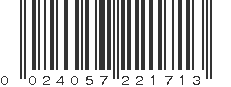 UPC 024057221713