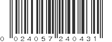 UPC 024057240431