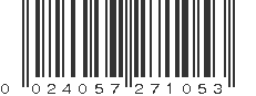 UPC 024057271053