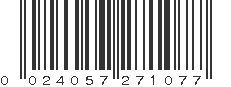 UPC 024057271077