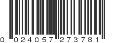 UPC 024057273781