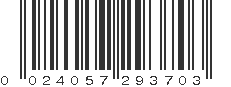 UPC 024057293703