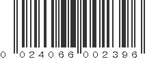 UPC 024066002396