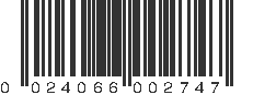 UPC 024066002747