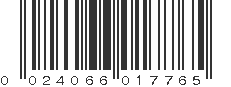 UPC 024066017765