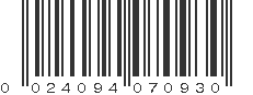 UPC 024094070930