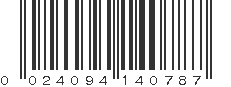 UPC 024094140787