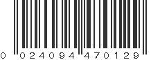 UPC 024094470129