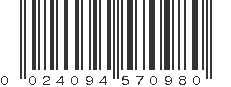 UPC 024094570980