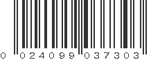 UPC 024099037303