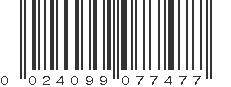 UPC 024099077477