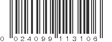 UPC 024099113106