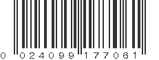 UPC 024099177061