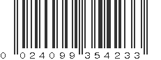 UPC 024099354233